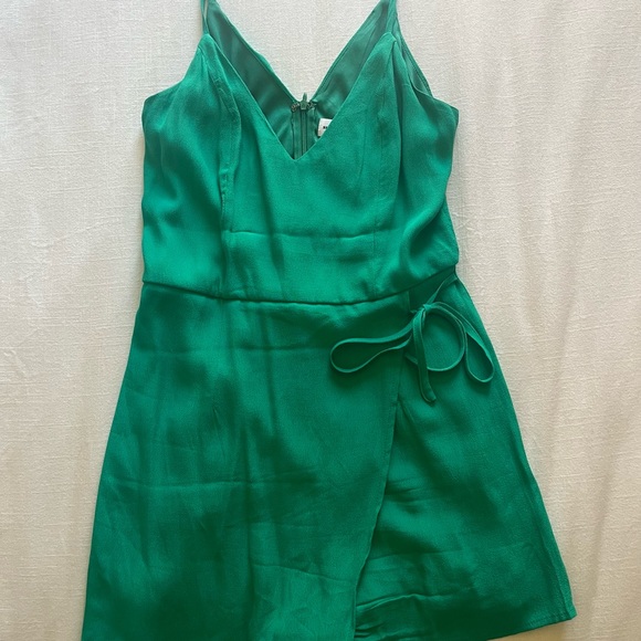 Superdown Wrap Romper - Picture 2 of 5